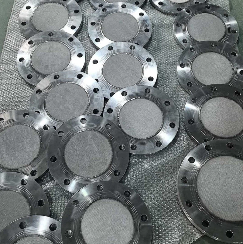 Sintered Mesh Plate For Fluidization Device